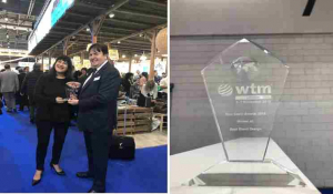 Το βραβείο του καλύτερου περιπτέρου της WTM 2018 κέρδισε η Περιφέρεια Νοτίου Αιγαίου