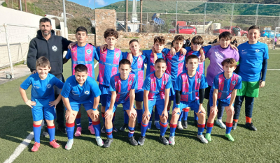 Κ14 Ε.Π.Σ.Κ.: Πάλεψαν, αλλά ηττήθηκαν (2-1) στην Κύθνο οι μικροί του Α.Ο. Πάρου
