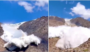 Κιργιστάν: Τουρίστες γλίτωσαν από θαύμα από χιονοστιβάδα στα βουνά του Τιεν Σαν – Δείτε βίντεο