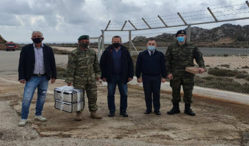 Από το Καστελλόριζο ξεκίνησε σήμερα ο πρώτος πανελλαδικά, μαζικός εμβολιασμός