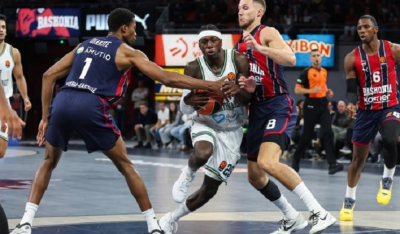 Μπασκόνια - Παναθηναϊκός 84-86: Στο τέλος το έκανε θρίλερ, αλλά είχε λυτρωτή Ναν