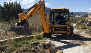 Πάρος: Εργασίες αποκατάστασης του δρόμου Κολυμπηθρών – Καμαρών