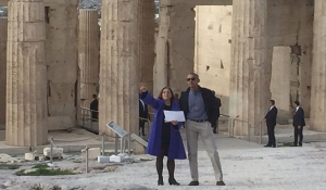 Επίσκεψη Ομπάμα στον Ιερό Βράχο της Ακρόπολης