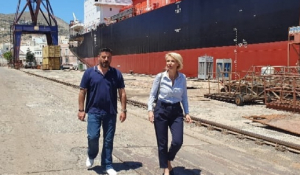 Κατερίνα Μονογυιού: Το Ναυπηγείο Σύρου εκτός από μία στρατηγική επένδυση για τη Σύρο και τις Κυκλάδες είναι και για όλη την Ελλάδα
