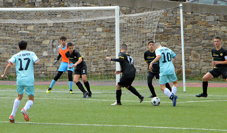 Κ16 Ε.Π.Σ.Κ.: Αγωνιστική δράση με εντός έδρας παιχνίδια για Α.Ο. Πάρου και Νηρέα