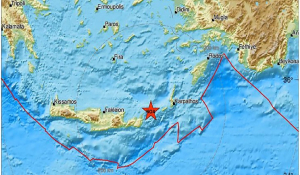 Κρήτη: Ισχυρός σεισμός στα ανατολικά του νησιού