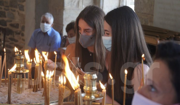 Ένας διαφορετικός  εορτασμός της Κοιμήσεως της Θεοτόκου φέτος στην Πάρο.... (Βίντεο + Φωτό)