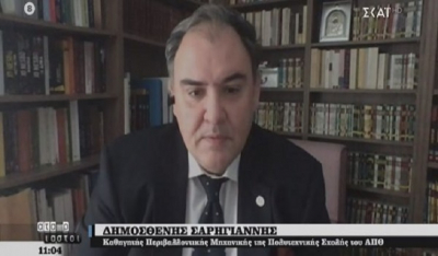 Σαρηγιάννης: Στο τέλος θα έχει μολυνθεί το 50% του ελληνικού πληθυσμού