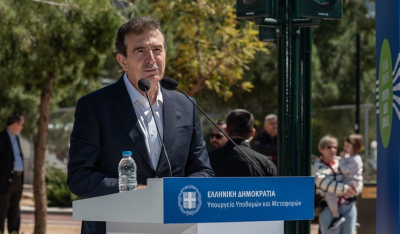 Ο Μ. Χρυσοχοΐδης στην εκδήλωση του Υπουργείου Μεταφορών και Υποδομών