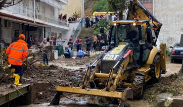 Θεσσαλονίκη: Νεκρός άνδρας από την κακοκαιρία-Το όχημά του παρασύρθηκε από τα νερά