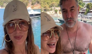 Στη Μύκονο Βανδή – Μπισμπίκης: Το απολαυστικό βίντεο από τις καλοκαιρινές στιγμές τους στο σκάφος