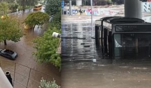 Κακοκαιρία «Μπάλλος»: Πλημμύρισαν δρόμοι στην Αττική, πού έχει διακοπεί η κυκλοφορία