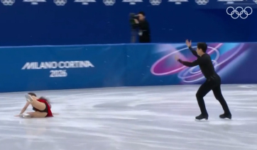 Καλλιτεχνικό Πατινάζ: ''Πάγωσε'' το κοινό με την πτώση αθλήτριας (βίντεο)