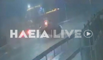 Ηλεία: Σοκαριστικό βίντεο καταγράφει τη στιγμή που ανεμοστρόβιλος σηκώνει στον αέρα και ανατρέπει αυτοκίνητο