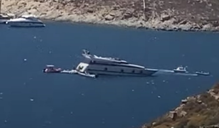 Απαγόρευση απόπλου Ι/Δ-Α/Ψ σκάφους στη Μύκονο