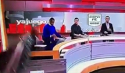 Κολομβία: Πλατώ τηλεοπτικής εκπομπής του ESPN καταπλάκωσε δημοσιογράφο στον αέρα (video)