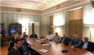 Επίσκεψη του Βουλευτή ΣΥΡΙΖΑ &amp; Τομεάρχη Εσωτερικών, Κώστα Ζαχαριάδη στο Επιμελητήριο Κυκλάδων