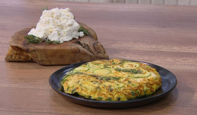 Σφουγγάτο με ξινομυζήθρα Νάξου (βίντεο)