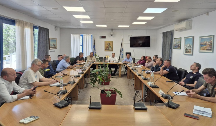 Συνεδρίαση ΤΕΣΟΠΠ Δήμου Πάρου ενόψει της αντιπυρικής περιόδου 2025