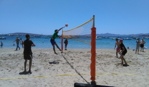 Τριπλή αθλητική δράση στην παραλία της Αλυκής της Πάρου