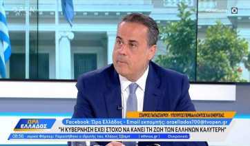 Παπασταύρου: Έρχονται άμεσα επιδοτήσεις για τις μικρομεσαίες επιχειρήσεις (Βίντεο)