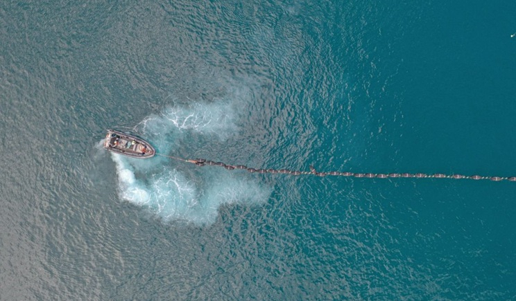 Τουρκικό πλοίο ζήτησε τη διακοπή των εργασιών στη θαλάσσια περιοχή μεταξύ Αμοργού και Αστυπάλαιας