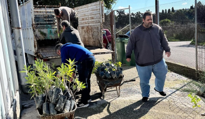 Σε εξέλιξη από το περιφερειακό φυτώριο το μεγαλύτερο πρόγραμμα παραδόσεων διαφόρων φυτών και υλικών σε όλο το νότιο Αιγαίο