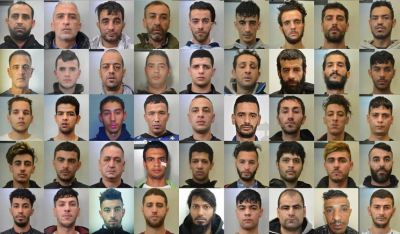 Αυτά είναι τα 57 μέλη σπείρας που διέπρατταν κλοπές και ληστείες στο κέντρο της Αθήνας