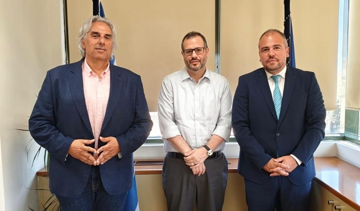 Συνάντηση Φίλιππου Φόρτωμα με τον Υφυπουργό Ενέργειας για τις διακοπές ρεύματος στην Τήνο
