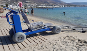 Πάρος: Σύγχρονος μηχανισμός για ΑΜΕΑ στα Λιβάδια της Παροικίας -  Πρόσβαση στην θάλασσα για όλους και σε άλλες παραλίες του νησιού