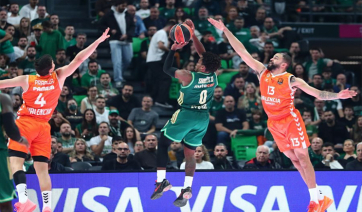 Παναθηναϊκός - Βαλένθια 79-89: Οι Ισπανοί έβαλαν στοπ στο σερί και τον έριξαν από την κορυφή