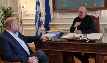 Συνάντηση κ.Λεονταρίτη με τον Πρόεδρο του ΕΚΑΒ