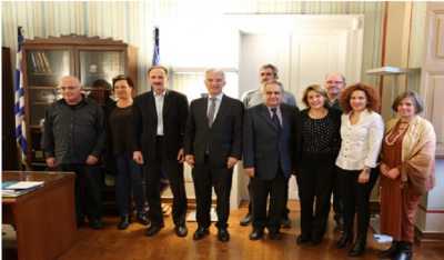 Το Επιμελητήριο Κυκλάδων επισκέφθηκε ο Πρέσβης της Γερμανίας στην Ελλάδα κ. Έρνστ Ράιχελ