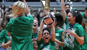 Ο Παναθηναϊκός σήκωσε την κούπα της Volley League Γυναικών για 28η φορά (Βίντεο)