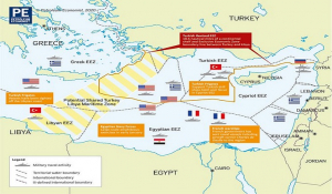 Πολεμικό σκηνικό στην Ανατολική Μεσόγειο - Εξι χώρες έχουν στείλει πλοία