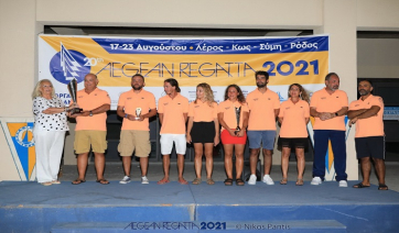 Αυλαία στην Aegean Regatta 2021   με νικητές τα σκάφη Baximus και Mousmoulo