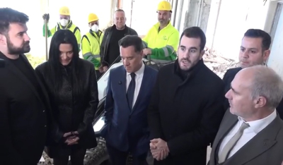 Έναρξη των εργασιών κατασκευής της νέας κλινικής για ογκολογικούς ασθενείς με τη δωρεά της Δήμητρας Κατσαφάδου (βίντεο)