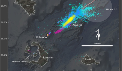 Επιστήμονες αποκαλύπτουν ότι η κίνηση του μάγματος κάτω από τον πυθμένα της θάλασσας προκάλεσε την έντονη σεισμική δραστηριότητα σε Σαντορίνη – Αμοργό