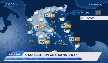 Αλλάζει ο καιρός - Έρχονται βροχές και πτώση της θερμοκρασίας