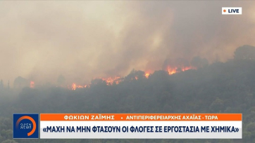 Μάχη με τις φλόγες σε πολλές περιοχές της χώρας – Μπαράζ εκκενώσεων σε Πρέβεζα και Χίο, καμένα σπίτια σε Ζάκυνθο και Αχαΐα, διακοπές κυκλοφορίας (Βίντεο)