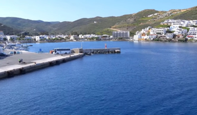 Θαλάσσια διακομιδή από το λιμάνι της Κύθνου