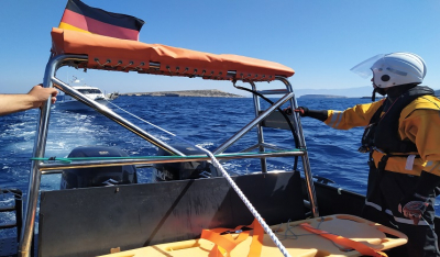 ΕΟΔ :Ρυμούλκηση σκάφους στον κόλπο της Νάουσας