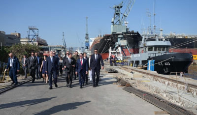 Συνάντηση Βασίλη Κικίλια με τον Υπουργό Εσωτερικών των Ηνωμένων Πολιτειών, Doug Burgum