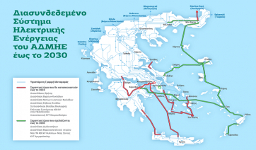 To 2030 ολοκληρώνεται ο χάρτης των ηλεκτρικών διασυνδέσεων