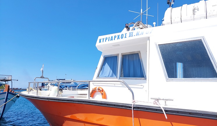 θαλάσσια διακομιδή 84χρονης από Πάρο για Σύρο