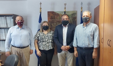 Στον ΕΛΓΟ - ΔΗΜΗΤΡΑ για τα Π.Ο.Π. και Π.Γ.Ε. προϊόντα των Κυκλάδων ο Φίλιππος Φόρτωμας