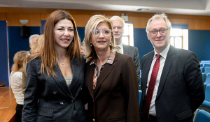 Συνάντηση της Δώρας Σαρρή-Παπακυρίλλου με την πολιτική ηγεσία του Υπουργείου Παιδείας