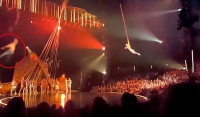 Ακροβάτης του Cirque du Soleil γλιστράει από τη λαβή, πέφτει και χάνει τη ζωή του