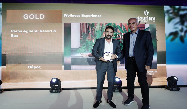 Διπλή Διάκριση για το Paros Agnanti Resort & Spa στα Tourism Awards 2025