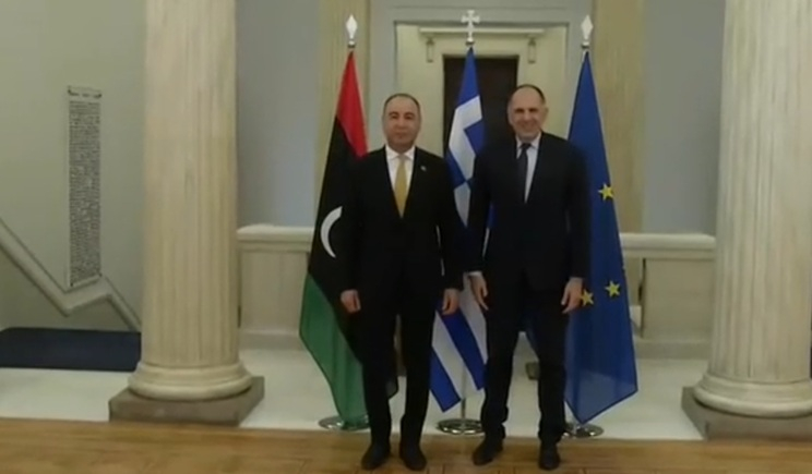 Συνάντηση Γεραπετρίτη με τον ΥΠΕΞ της Λιβύης - Στόχος της Αθήνας η επανέναρξη των διαπραγματεύσεων για την οριοθέτηση θαλασσίων ζωνών (βίντεο)
